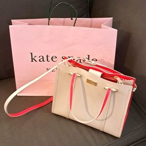 Kate spade pink and white